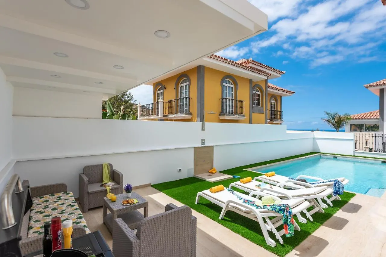 Luxury Holiday Villa Heated Pool Costa Adeje